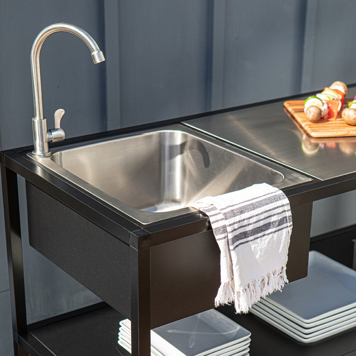 Veradek Outdoor Kitchen Series Free Standing Sink & Reviews | Wayfair